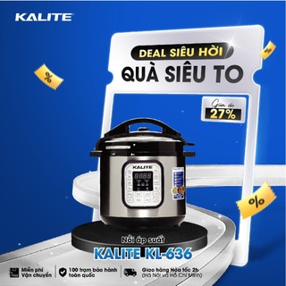 Nồi áp suất điện đa năng Kalite KL636 dung tích 6L, 950W 10 chế độ nấu hầm đa năng