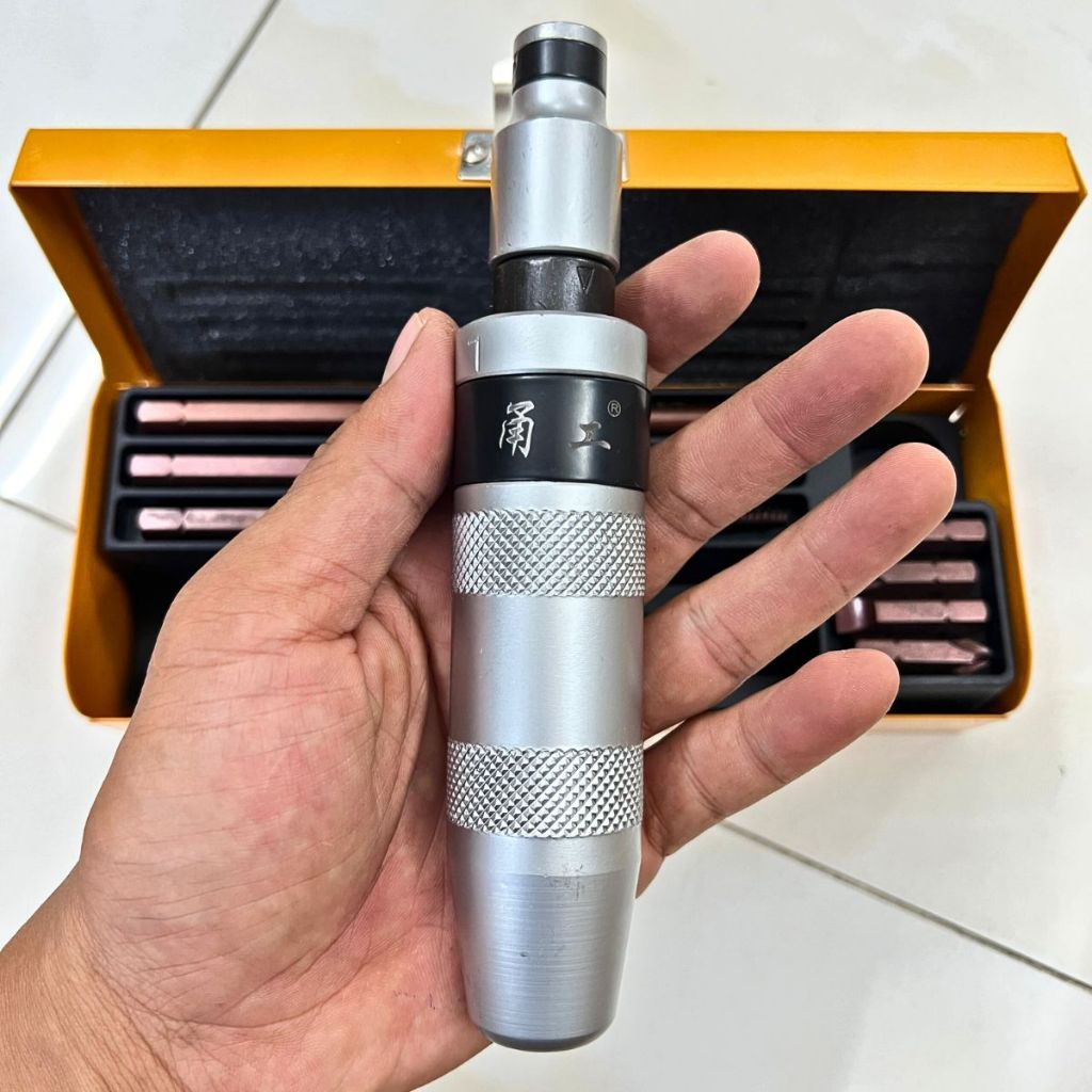 Bộ tua vít đóng, tháo vít rỉ sét, cứng đầu, thân rèn từ thép CR-V Siêu cứng, bền bỉ