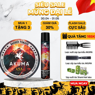 Sáp vuốt tóc akuma infinity clay 116g chính hãng,sáp vuốt tóc nam, giữ nếp, tạo kiểu tóc lên đến 10h,hương nước hoa nam