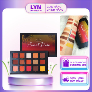 BẢNG PHẤN MẮT NHŨ LÌ BEAUTY GLAZED SUNSET DUSK 15 Ô