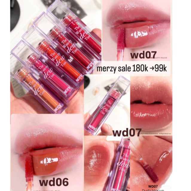 SON TINT BÓNG MERZY DEWY TINT date 02/2025