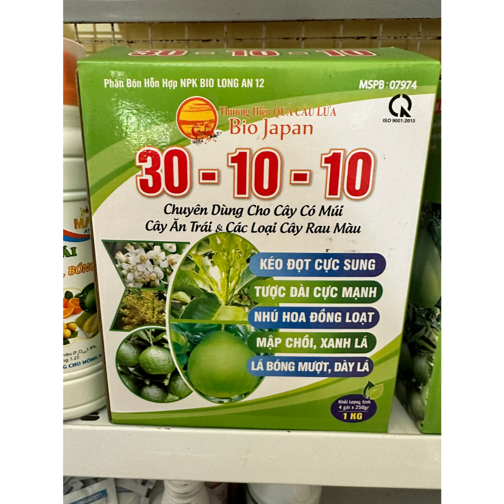 30-10-10 1KG - THƯƠNG HIỆU QUẢ CẦU LỬA