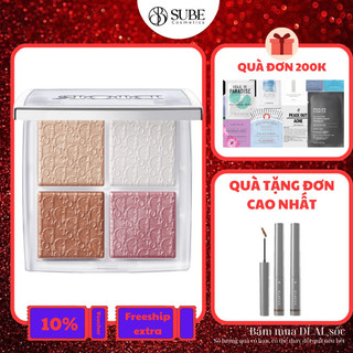 Bảng phấn bắt sáng 4 ô Highlight Dio.r Backstage Glow Face Palette 10g