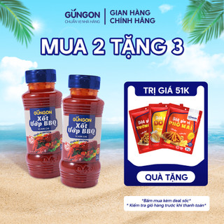 Xốt ướp BBQ vị kim chi GUNGON sốt chấm ướp thịt nướng kimchi Hàn Quốc 240g