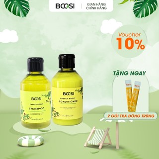 Cặp Gội Xả Bcosi  Kích Thích Mọc Tóc Và Ngăn Ngừa Sơ Rối Gãy Rụng Nuôi Dưỡng Tóc Chắc Khỏe Energy Boost Shampoo 150ml