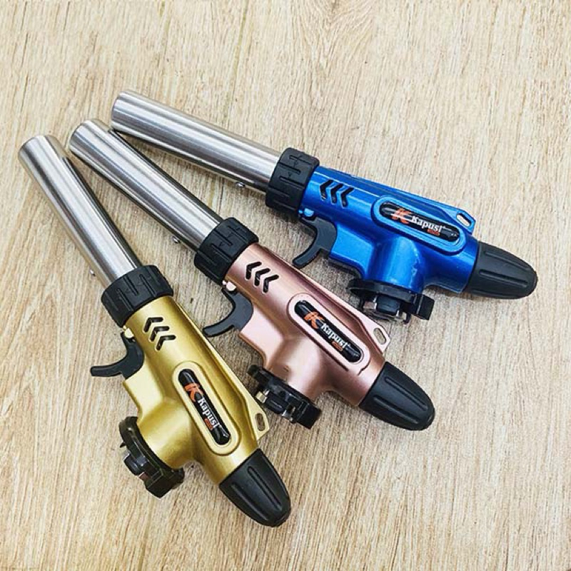 (Giá Tốt) Khò gas mini , Khò gas Kapusi Chính Hãng , Khò Gas Tự Động Đánh Nửa