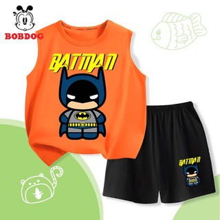 Đồ bộ bé trai BOBDOG áo ba lỗ quần thun cotton mới -BD-BDO59 cute dễ thương cho bé