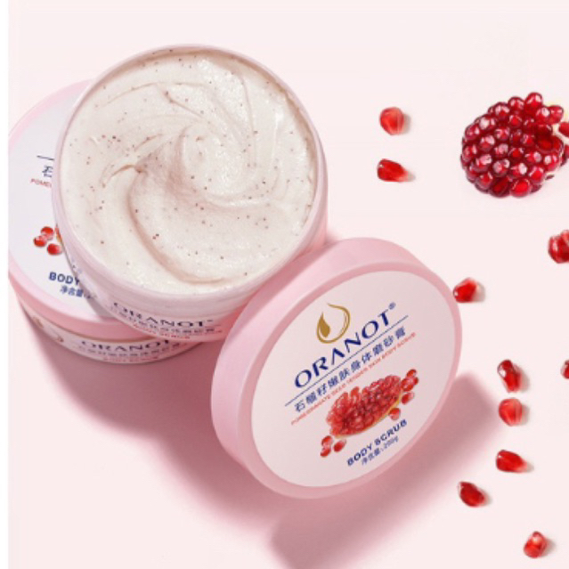 5903 A7 🥑 Kem Tẩy Tế Bào Chết Body Yiyan Oranot Từ Lựu Đỏ, Bơ Tươi, Hạt Óc Chó, Vitamin E Dưỡng Da Trắng Sáng