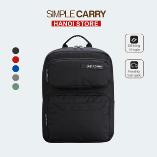 Balo thời trang đi học, đi làm Simplecarry Issac 1 siêu nhẹ chất liệu polyeste cao cấp trượt nước