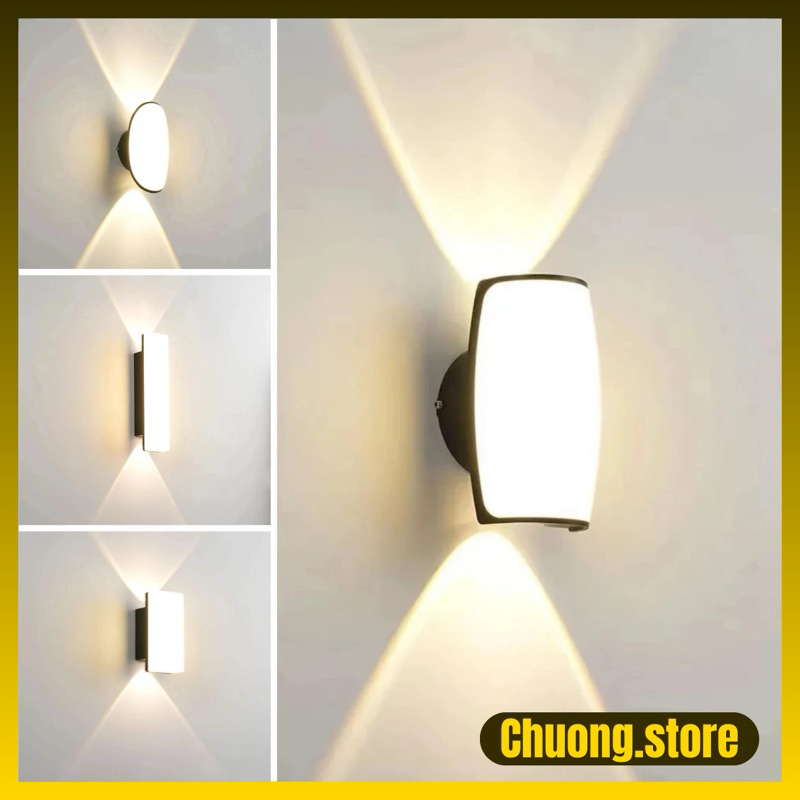  Đèn tường chống nước trang trí nội thất ngoại thất cầu thang phòng khách nhà vệ sinh sân vườn 