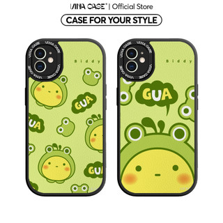 Ốp lưng Vina Case vân da in hình GUA cho các dòng 7G/XS/11/12PM/13/14+/15PM/...