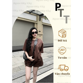 Set bộ cộc đùi ngựa thêu mùa hè cỡ đại