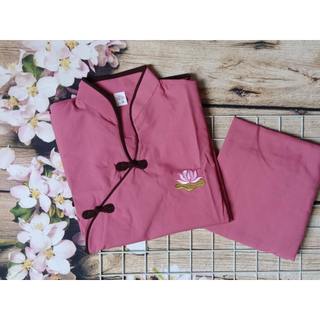 Set đồ lam đi chùa mẹ và bé