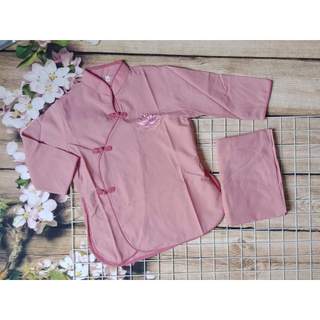 Set đồ lam đi chùa mẹ và bé