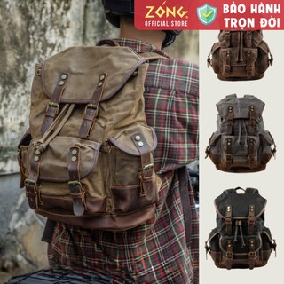 Balo du lịch, phượt, vải da sáp vintage – GOTHIC I