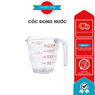 Cốc đong ml ca đong định lượng ca đong chia vạch ly đong ml INOCHI chịu nhiệt cao độ bền bỉ tốt