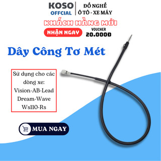 Dây công tơ mét công tơ mét báo tốc độ dream việt , wave rs , wave a , wave rsx , wave zx , hàng xịn 100%