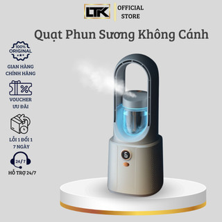Quạt Phun Sương Không Cánh 6 Chế Độ Làm Mát Nhanh Chóng An Toàn Sử Dụng (LeTuKe Store)