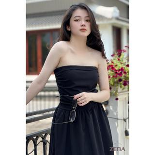 Váy quây xòe dúm cạnh chun l­ưng 29527