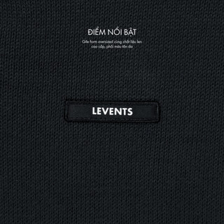 Áo Gile Oversized Levents Classic Knit Chất Len Dệt Unisex