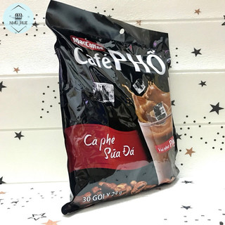 CÀ PHÊ PHỐ BỊCH 30gói x 24g (cà phê sữa đá)
