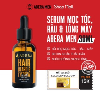  - Serum Kích Mọc Tóc & Râu & Mày Abera Men 30ML Chính Hãng