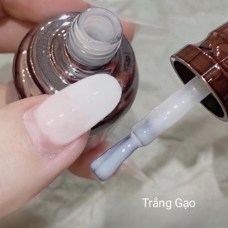  Sơn gel thạch màu nước gạo Mxbon chính hãng chất sơn bóng chuẩn xịn 15ml 