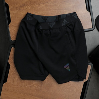 Quần short nam thun poly 2 da cao cấp lưng ép - phúc gym store