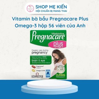 Vitamin bà bầu Pregnacare Plus Omega-3 hộp 56 viên của Anh - Shop Mẹ Kiến