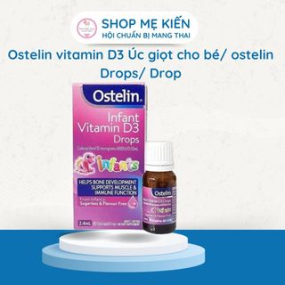 Ostelin vitamin D3 Úc giọt cho bé/ ostelin Drops/ Drop - Shop Mẹ Kiến