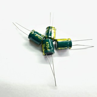 Combo 5 Tụ Hóa 35V 470uf 10x13mm - Tụ Điện Phân Cực