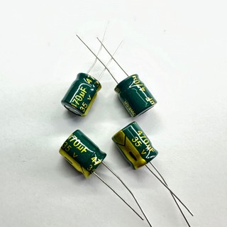 Combo 5 Tụ Hóa 35V 470uf 10x13mm - Tụ Điện Phân Cực