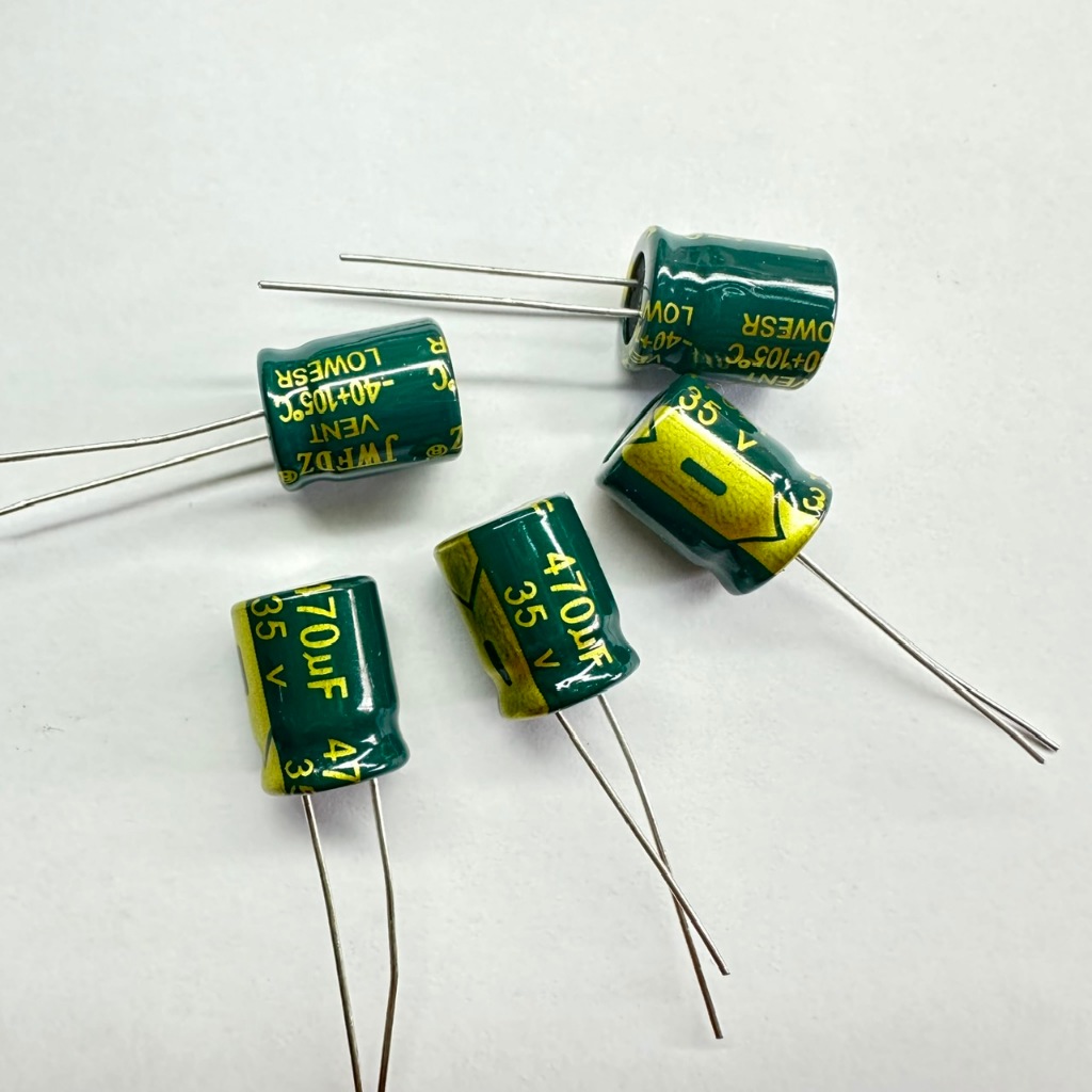 Combo 5 Tụ Hóa 35V 470uf 10x13mm - Tụ Điện Phân Cực