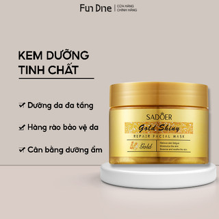 Mặt nạ tinh chất vàng sadoer FUNDINE trắng da phục hồi dưỡng ẩm giúp da săn chắc mềm mịn