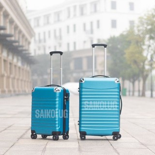 Vali kéo size 24 inch - vali du lịch uzo 208 nhựa abs bền đẹp bảo hành 2 năm