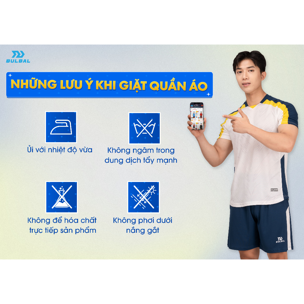 Bộ Quần Áo Bóng Đá Trẻ Em BULBAL Vingar Chất Vải Bul-Wave, Mềm Mại, Thoáng Mát