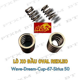 Lò xo đầu Oval Redleo cho xe wave - dream - cup - 67 - sirius 50