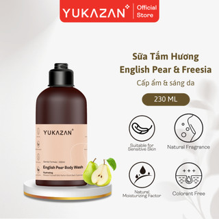 Sữa Tắm Cấp Ẩm Yukazan Hương Nước Hoa English Pear & Freesia 230ml