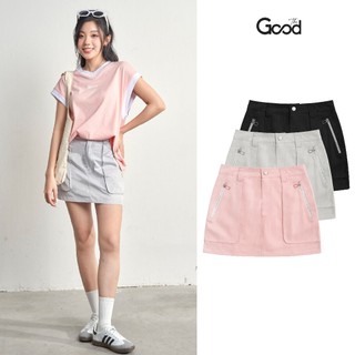 Chân Váy THE GOOD ''Meryl Skirt'', Chân Váy Mini , Chân Váy Ngắn , Lưng Cao Túi Hộp , Chất Liệu Gió Hàn Mềm Mại