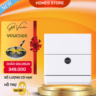 Máy Rửa Bát Xiaomi Mijia S2 Mini 5 Bộ Thông Minh Kết Nối App Điện Thoại - Khử Trùng Sấy Khô - Hàng Nhập Khẩu
