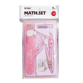 Bộ compa eke 7 món 8025 / Compa bộ eke chì kim 80255