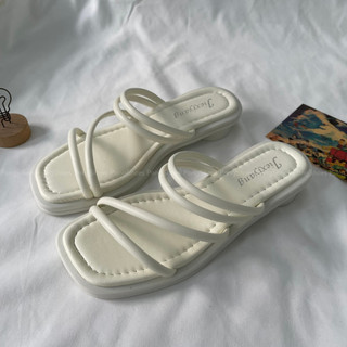Dép đế cao quai mảnh Pong Shoes- Full Box- Mã 1663