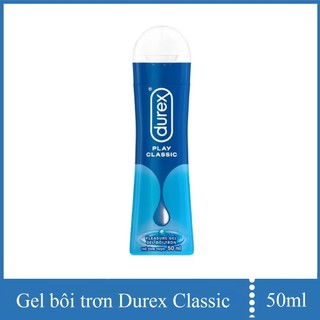 [CHÍNH HÃNG] Gel bôi trơn tăng độ ẩm tự nhiên DUREX PLAY CLASSIC - 50ml