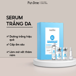 Tinh chất serum sadoer FUNDINE dưỡng da mặt giảm mụn cấp ẩm giảm nếp nhăn sáng da mờ thâm nám