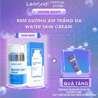 Kem dưỡng ẩm làm dịu phục hồi da treatment WATER SKIN CREAM & D-panthenol 5% 30g
