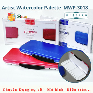 Khay pha màu Mijello - Artist Watercolor Palette MWP-3018