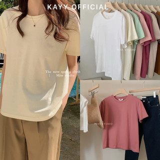 Kayy. áo pull cotton trơn _ p6025