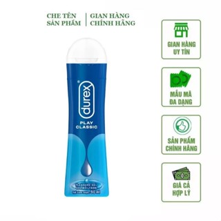 Gel bôi trơn tăng độ ẩm tự nhiên Durex Play Classic - 50ml - Chính hãng