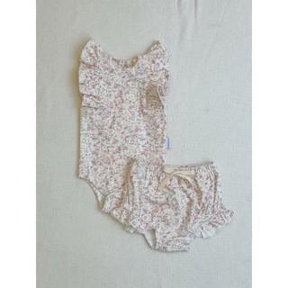 Set Wing Bodysuit và Frill Cover (Set Đồ Cánh Tiên Bé Gái) macro & micro