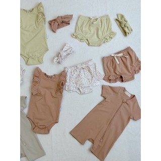 Set Wing Bodysuit và Frill Cover (Set Đồ Cánh Tiên Bé Gái) macro & micro